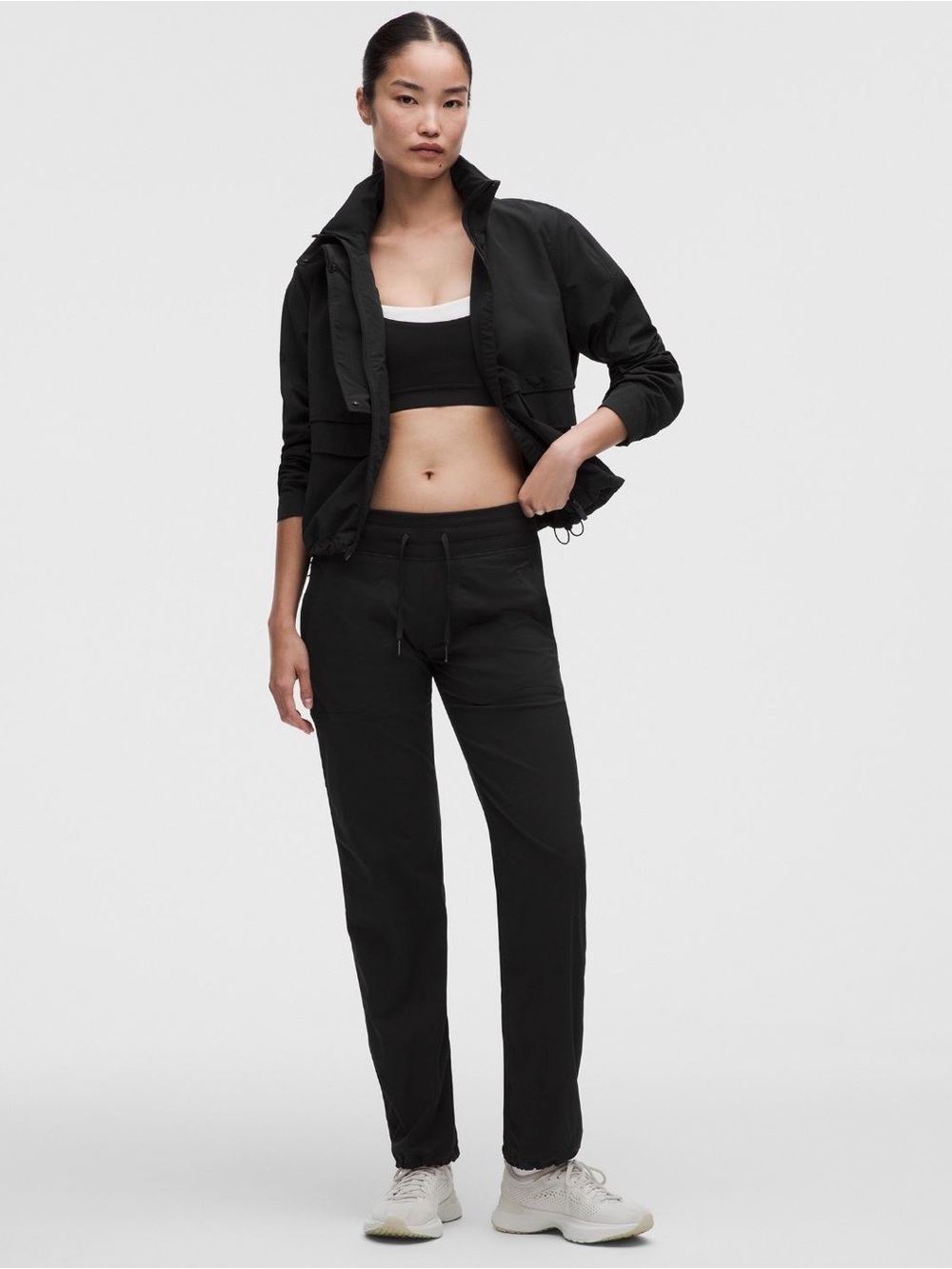 lululemon Black Dance Studio Relaxed Fit Straight Leg Pant Size 6